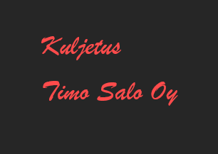 Kuljetus Timo Salo Oy